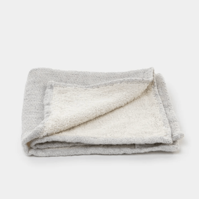 Morihata Linens, Washcloth / Silver Grey Double-Sided Towels - Silver Grey in 3 Sizes