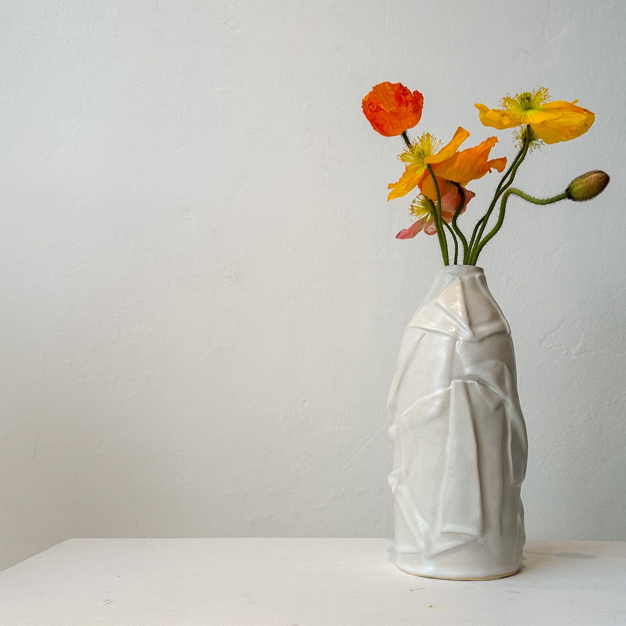 Nedda Atassi Vases Wrapped Textured Vase by Nedda Atassi
