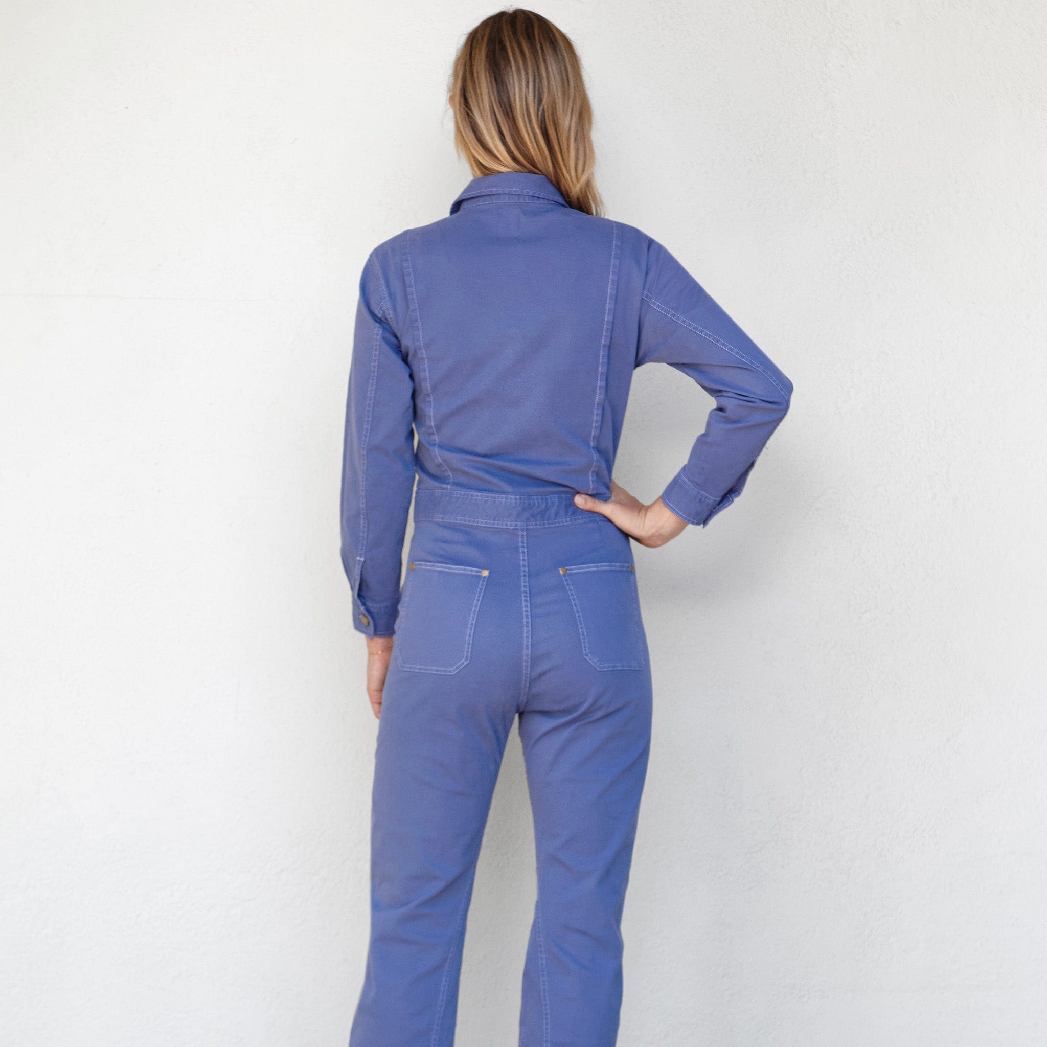 Only Jane Apparel French Blue / 8 The Only Jane Jumpsuit