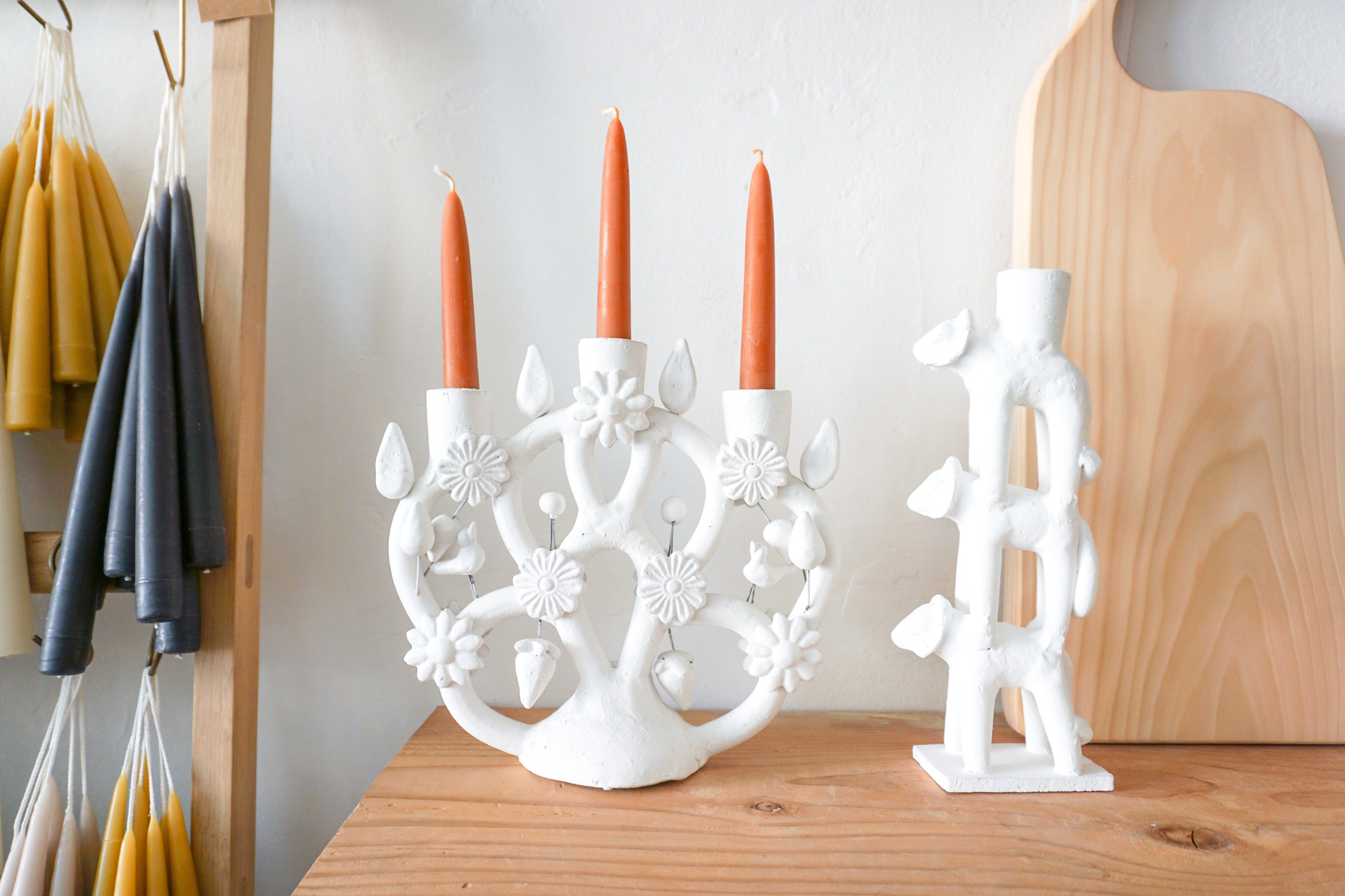 ONORA Candle Holders Tree of Life Candelabra