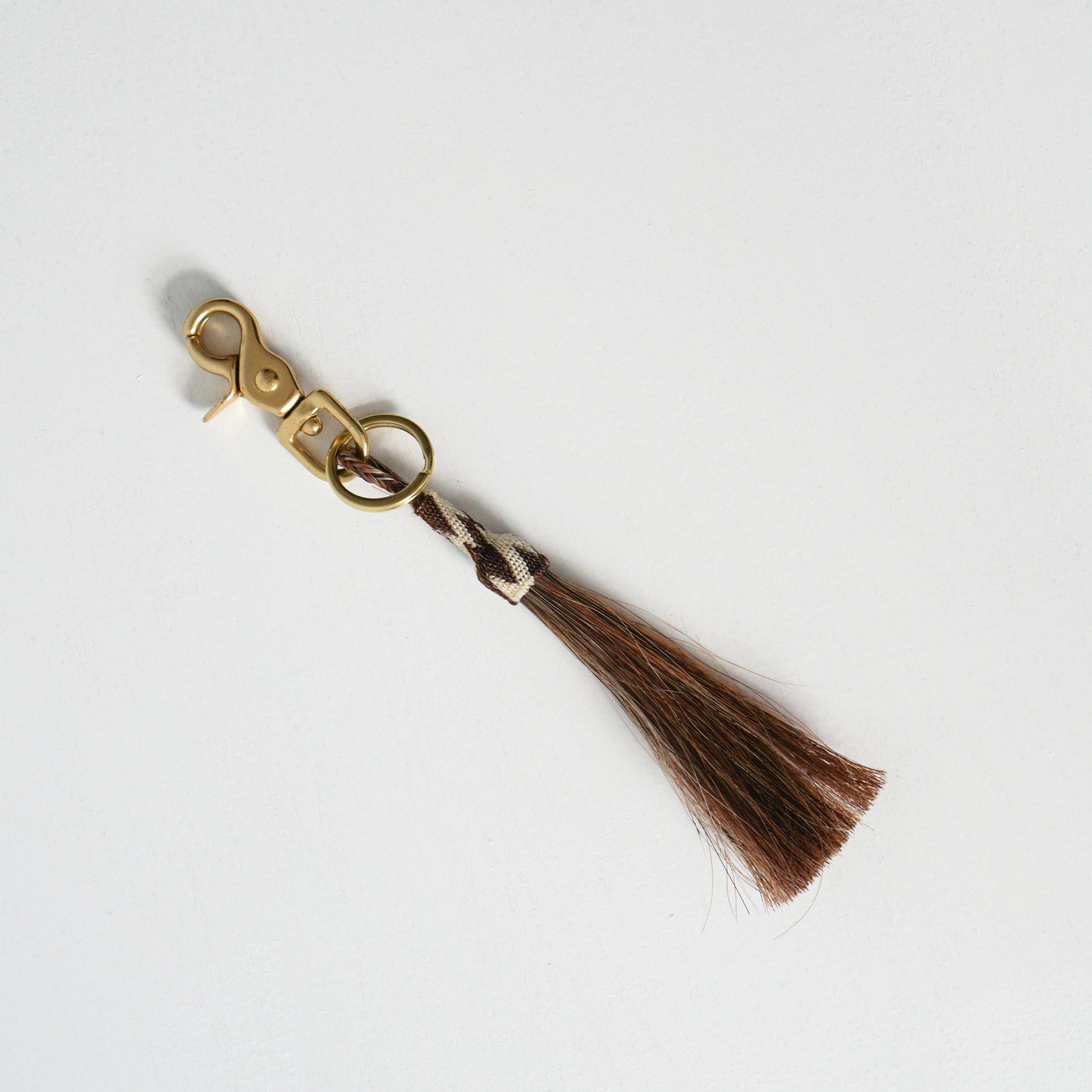 ONORA Placemats Horse Hair Key chain w/ 1 Tassel