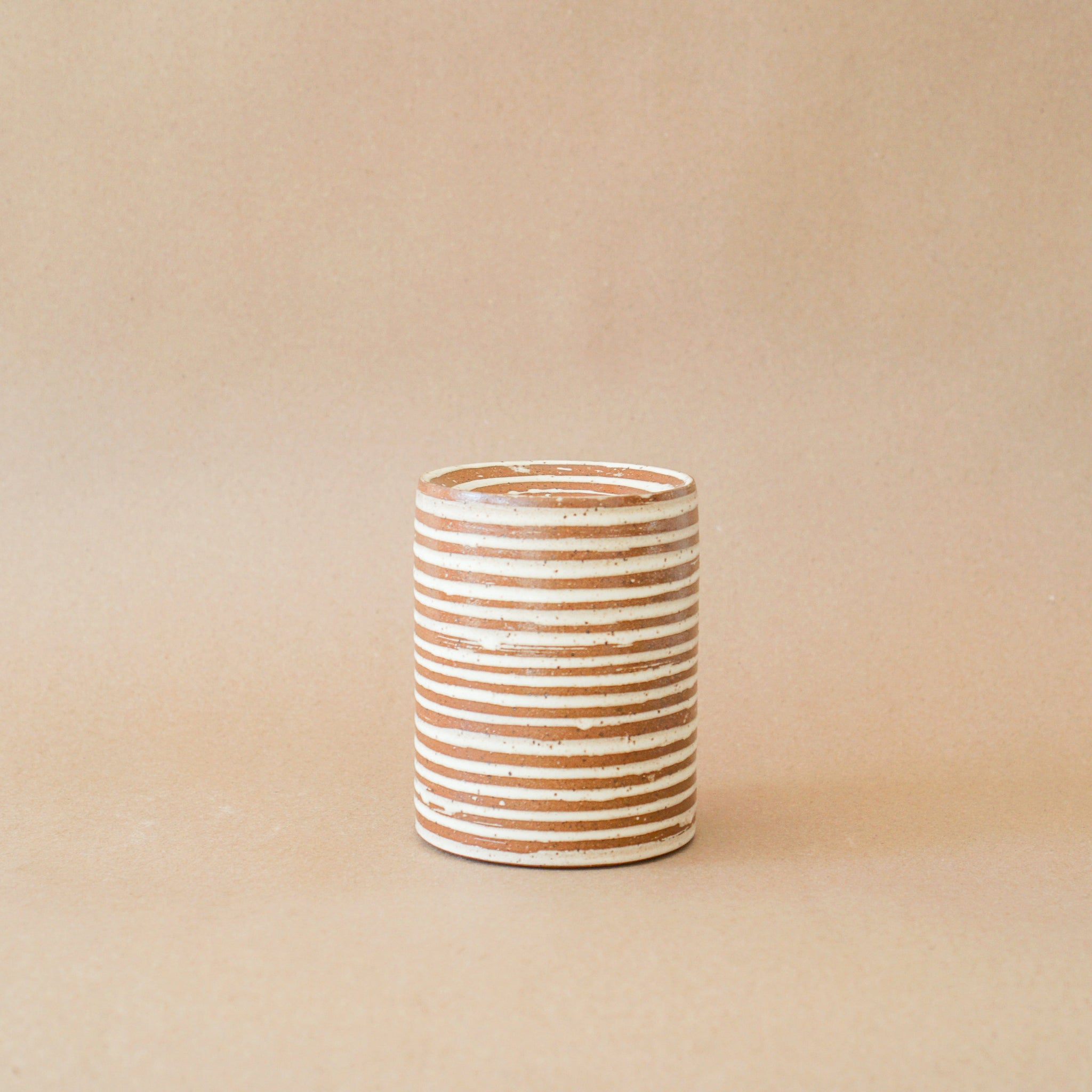 Rory Pots Vases Striped Inset Vase