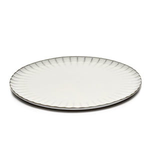serax Plates Large Inku White Plate