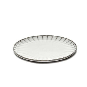 serax Plates Medium Inku White Plate