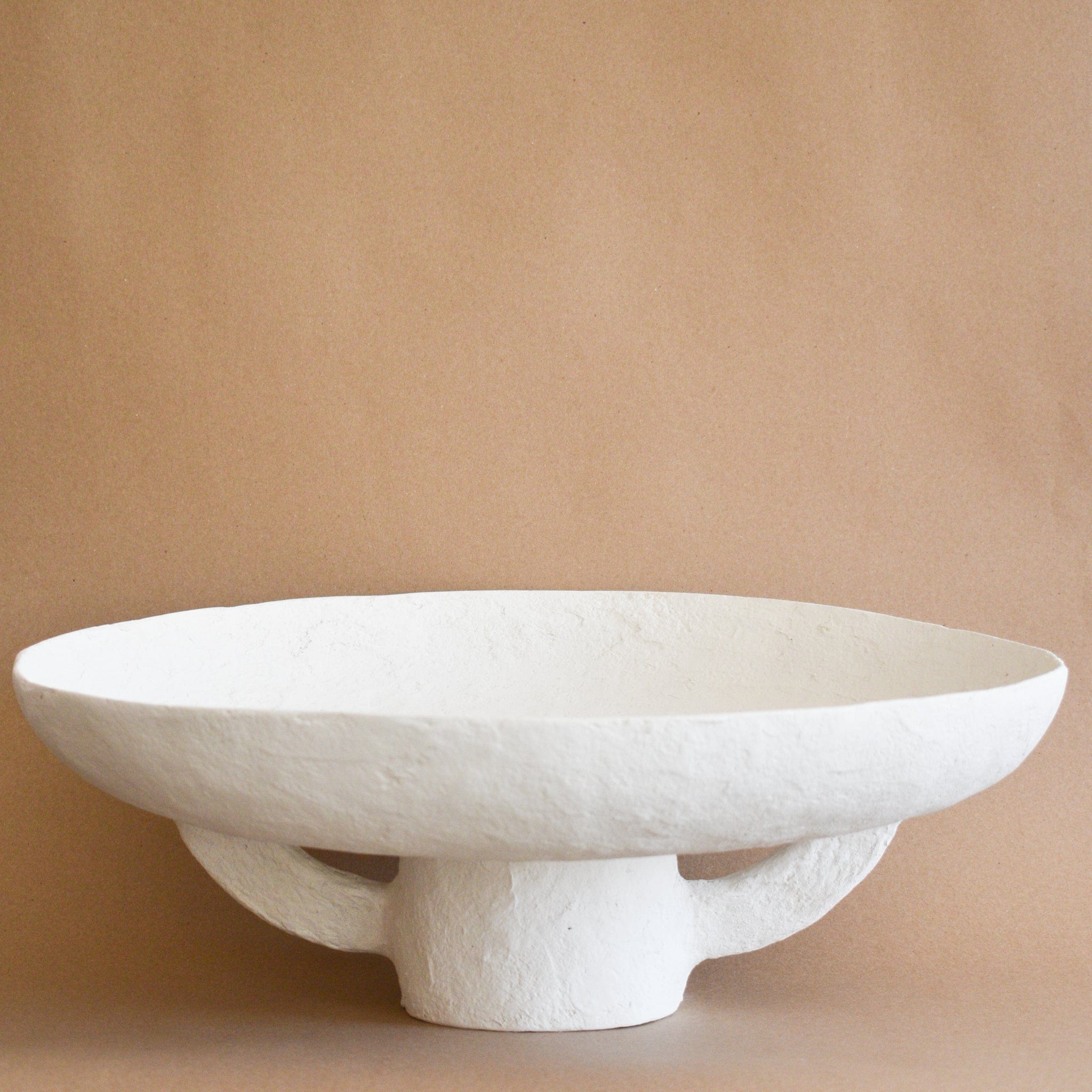 serax Vases Paper Mache Vessel - Pedestal Platter