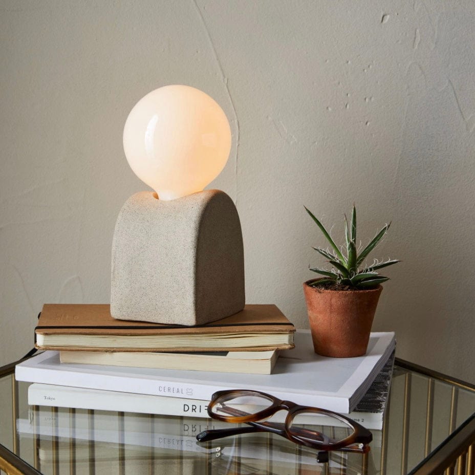 SIN Table Lamps Stone Mima Table Lamp by Virginia Sin