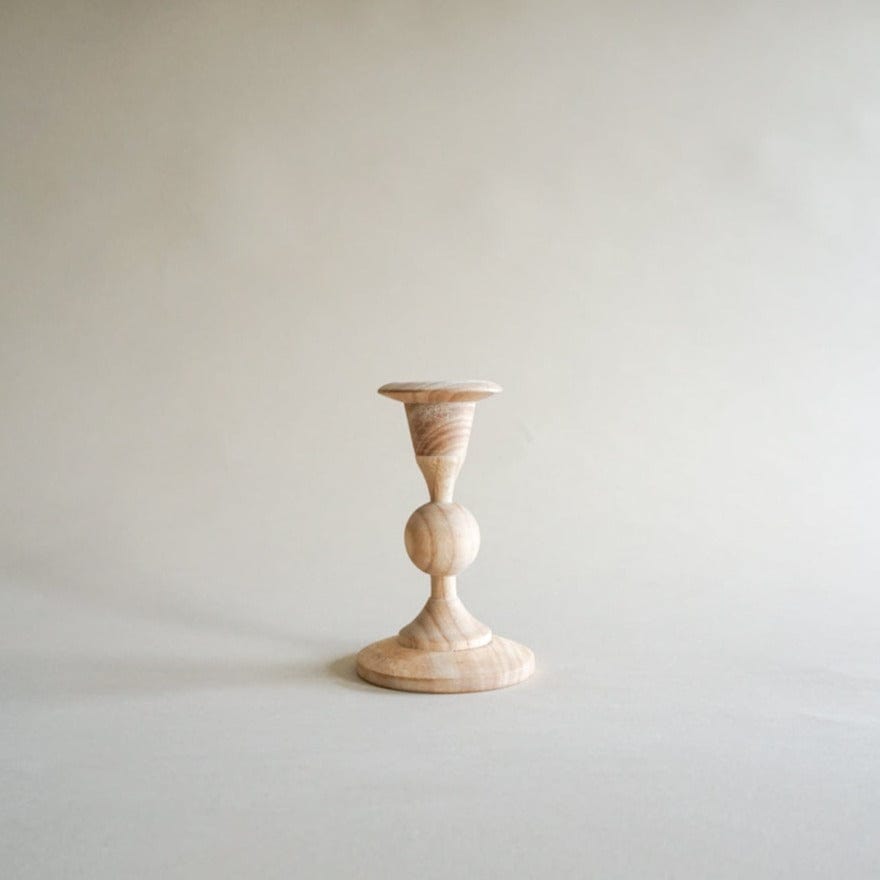 Sir/Madame Candle Holders Wood Taper Candle Holders
