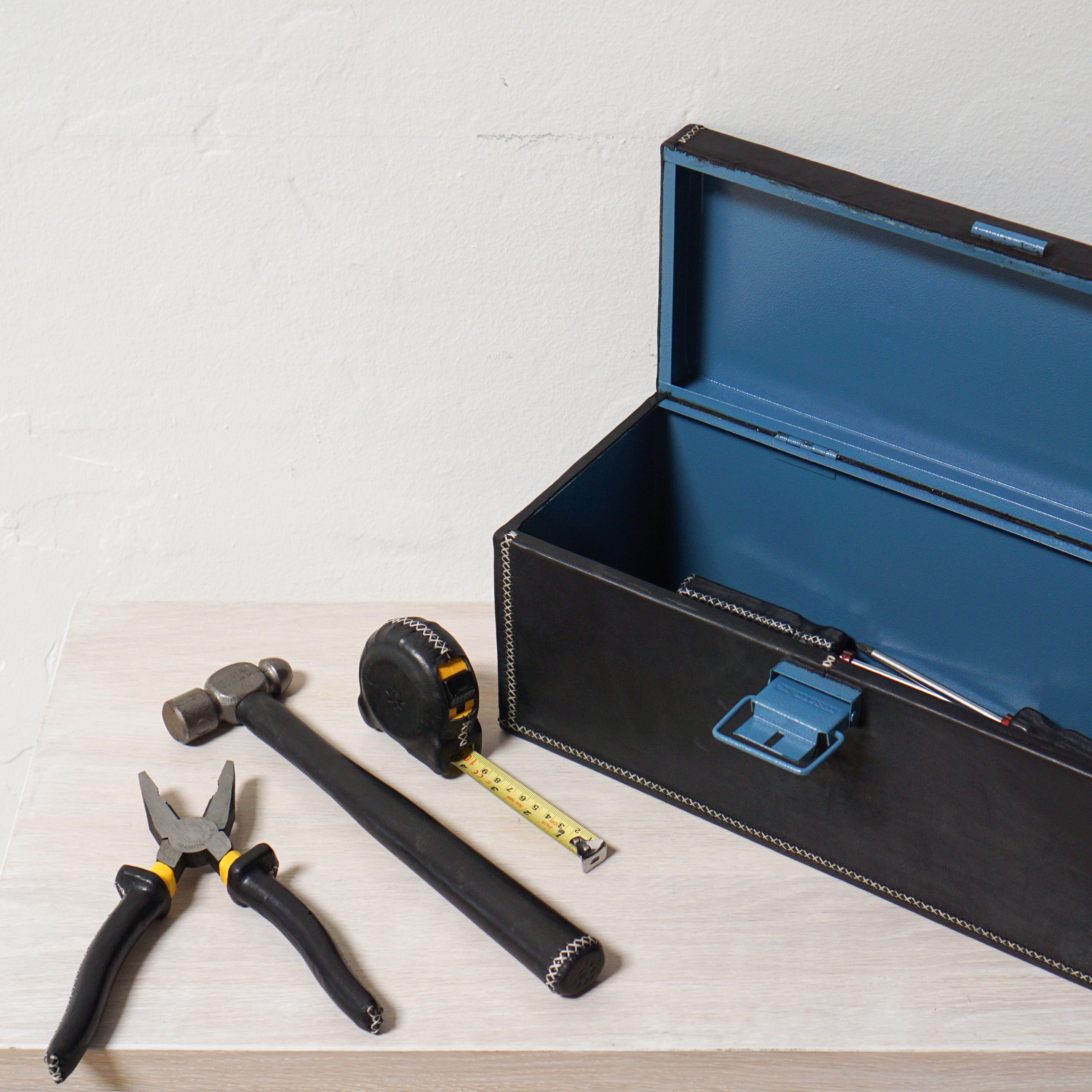 Sol & Luna Tool Boxes Black Leather Wrapped Hammer