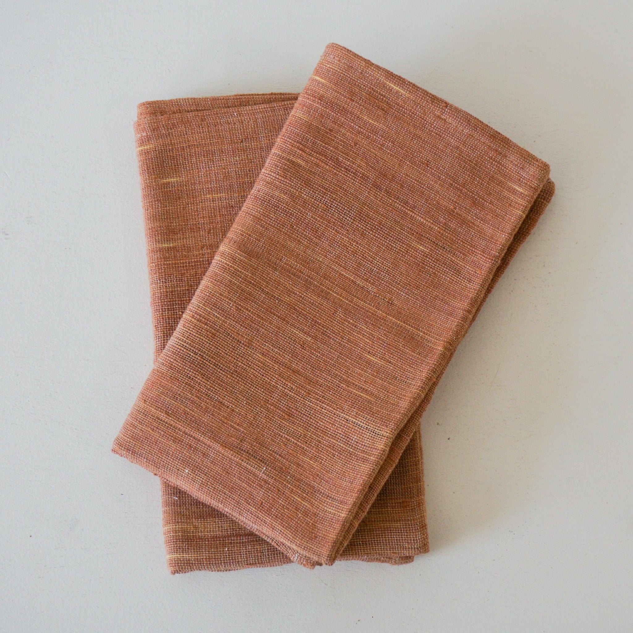 Spirited Cloth Linens Solid Napkins - Clay Pink