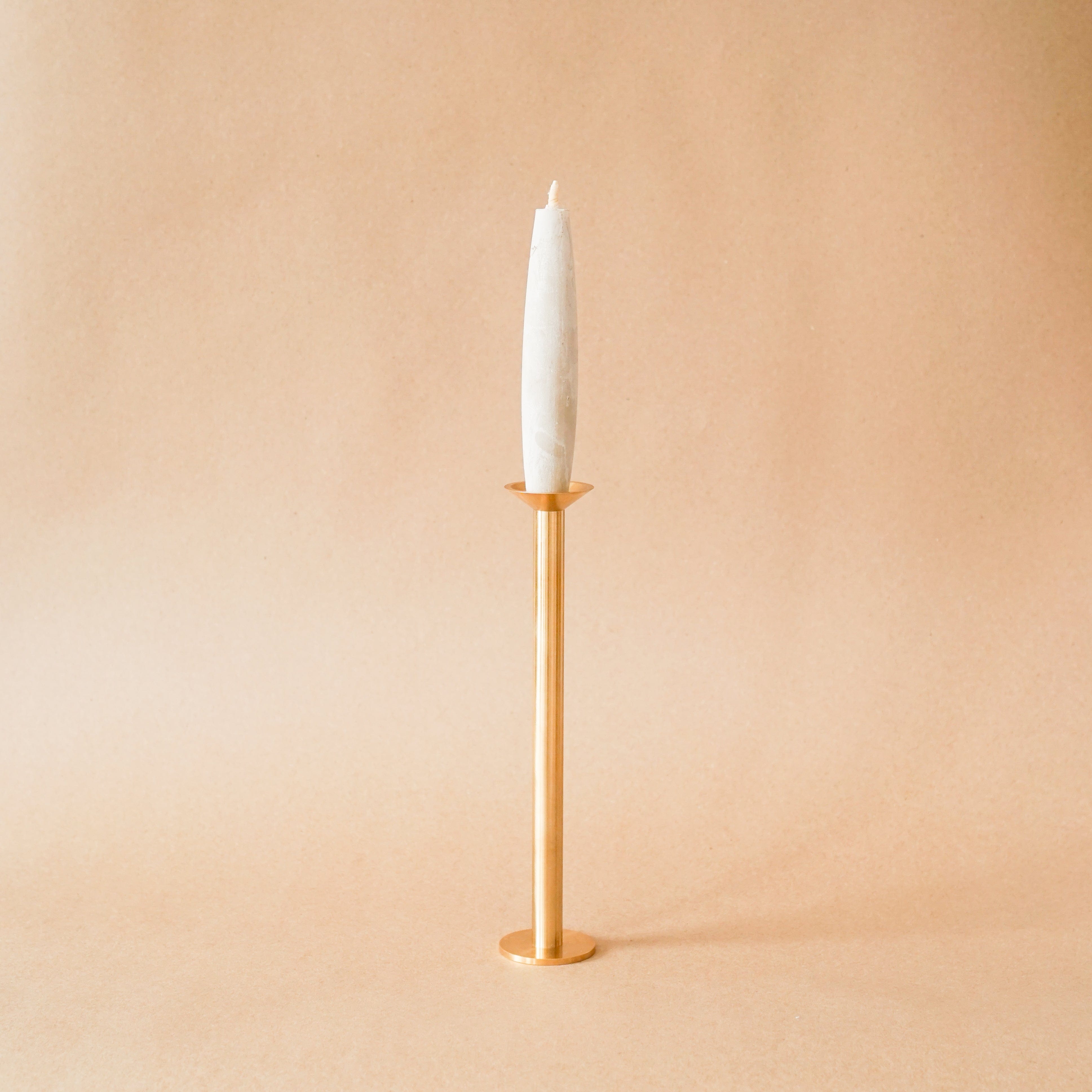 Takazawa Apothecary, Decor Large Ratio Brass Candle Holders