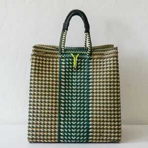 The All The Things Apparel & Accessories The Caryall -  Espiga Stripe | Verde