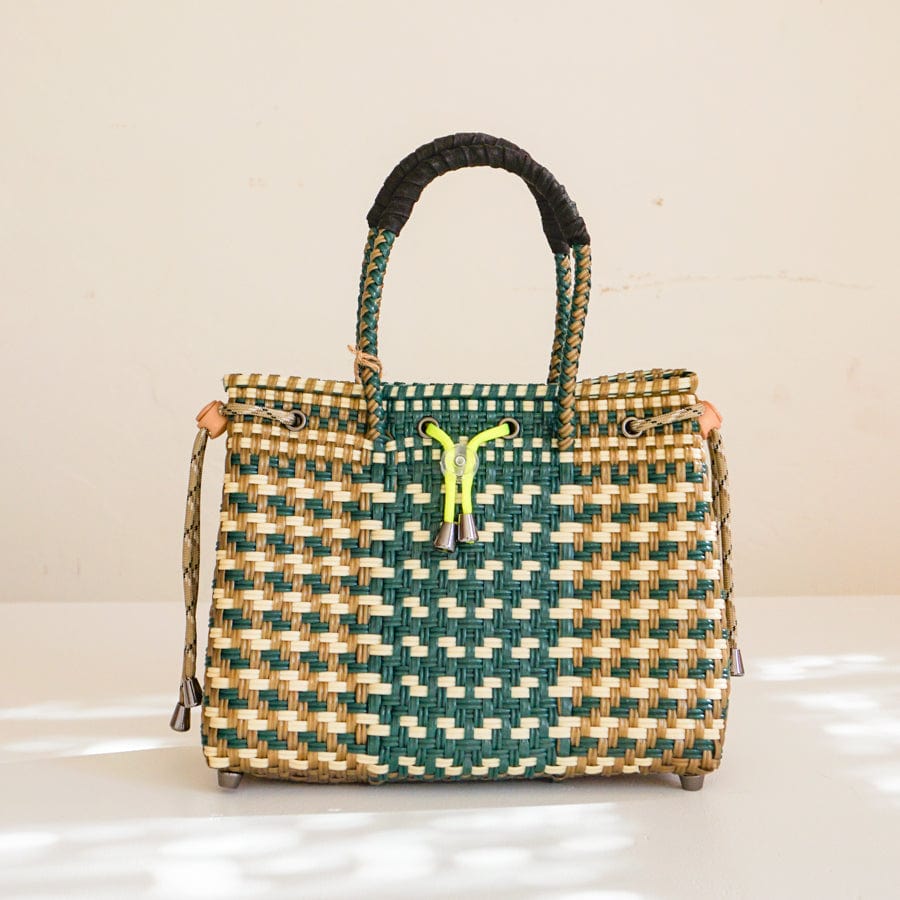 The All The Things Bags + Wallets Carryfun / Espiga Stripe | Verde All The Things Bag