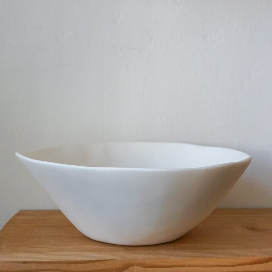 TINA FREY Decor, Kitchen Large White Serving Bowls by Tina Frey