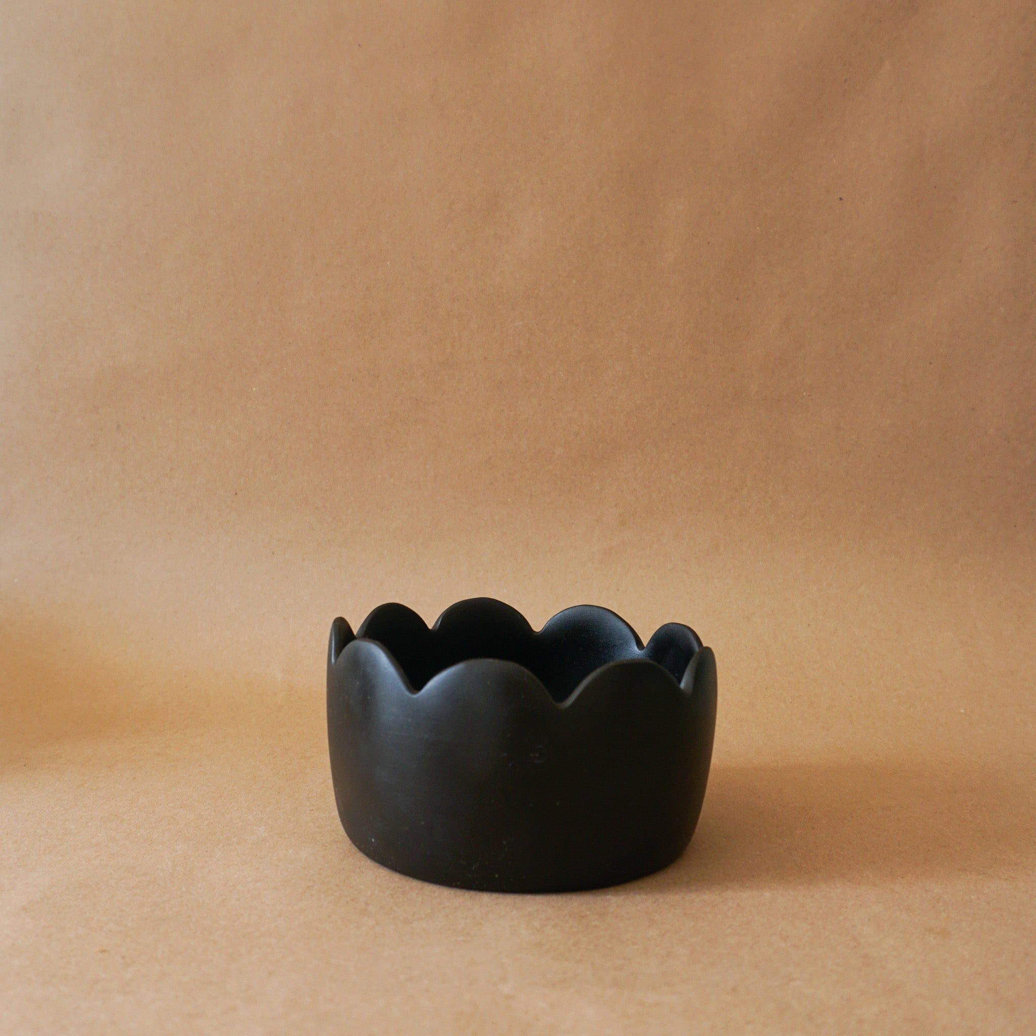 TINA FREY Kitchen Black / Small Fleur Bowl by Tina Frey