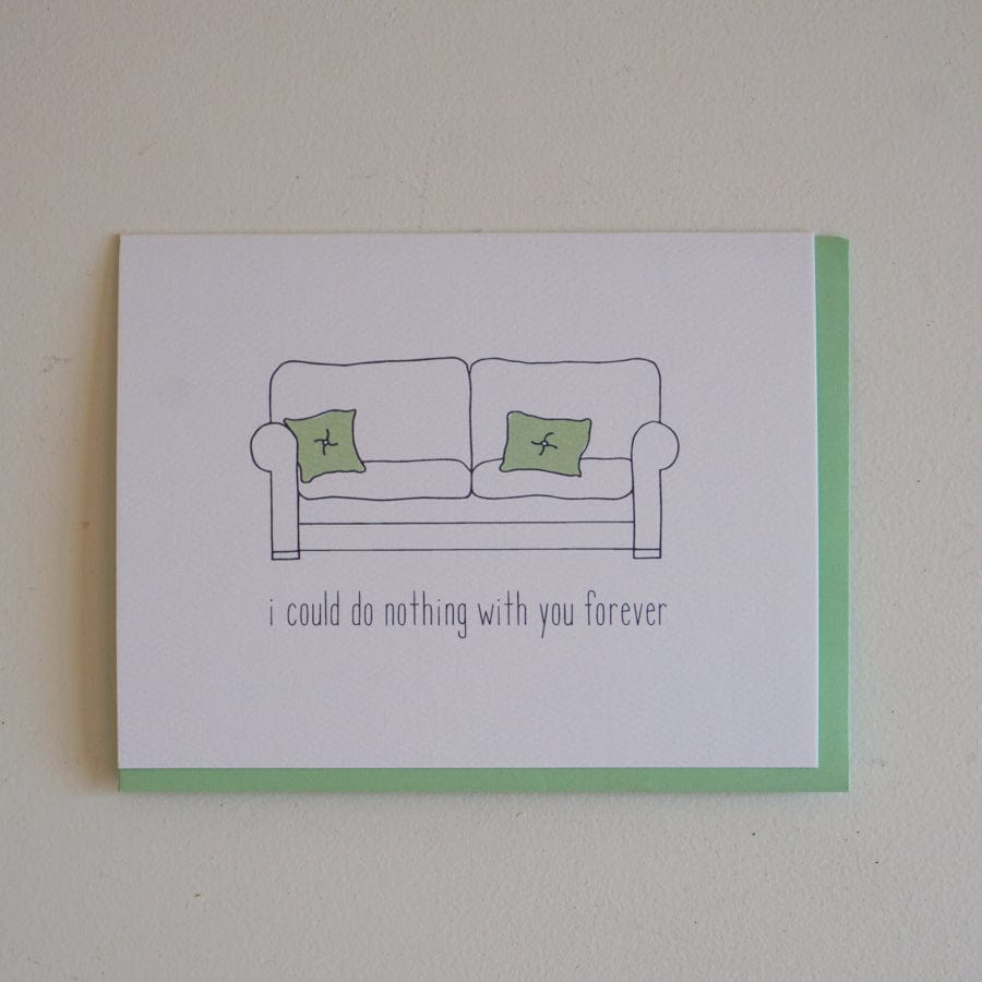 Tiny Hooray Stationery I Could Do Nothing with You Forever Card