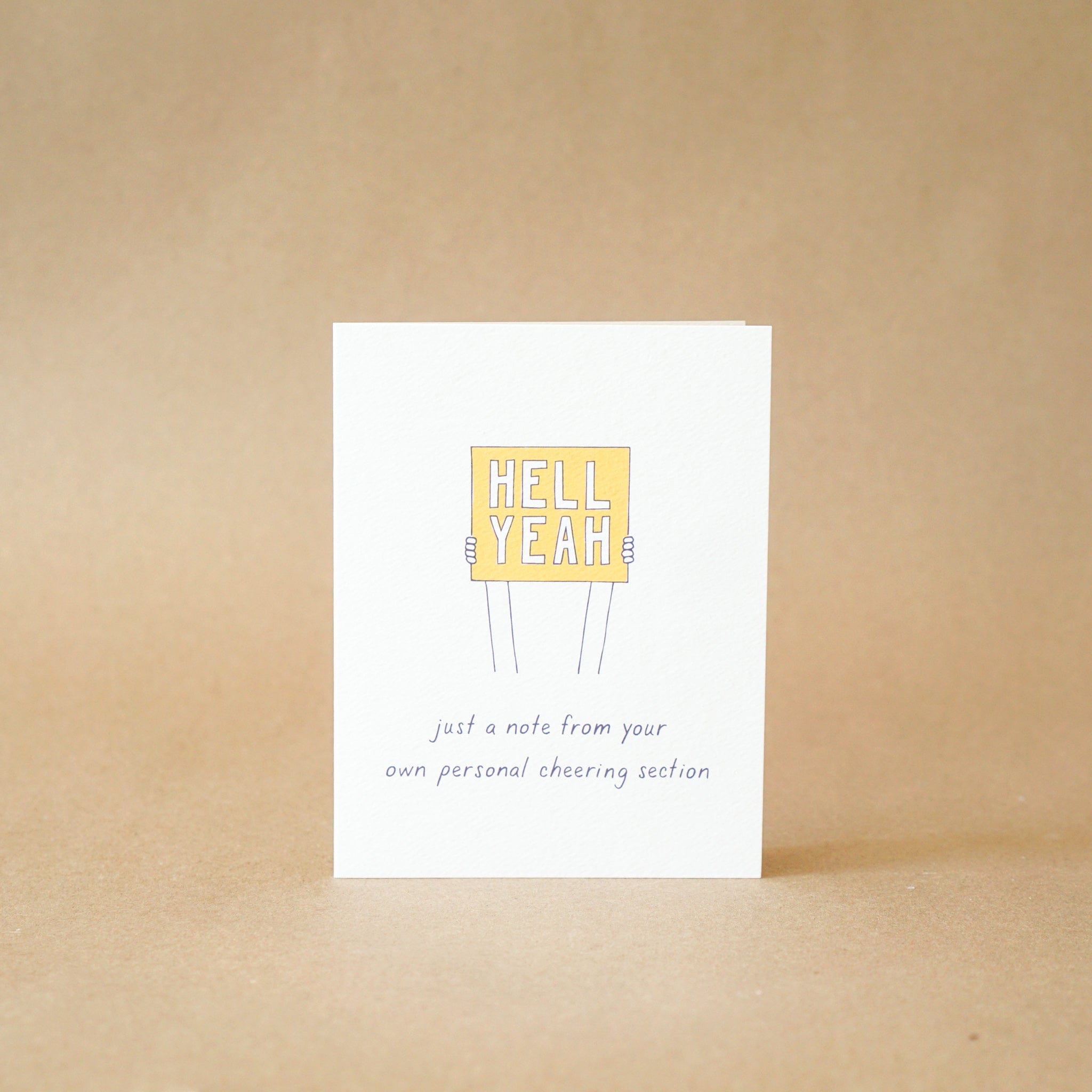 Tiny Hooray Stationery Personal Cheering Section Card