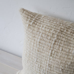 Treko Linens, Decor Makun Collection: Natural Texturized Pillow 26 x 26 by Treko