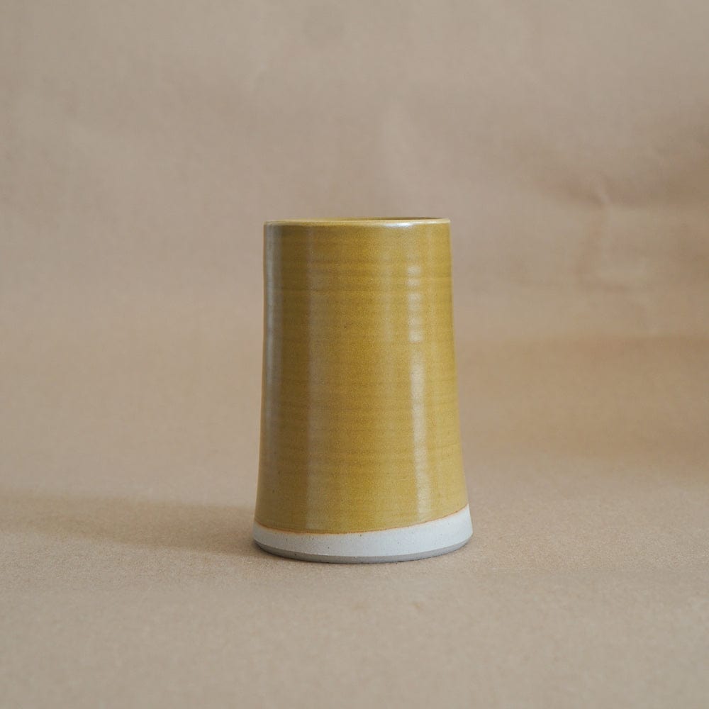 WRF Lab Decor WRF Ceramic Vase in Mustard - Large